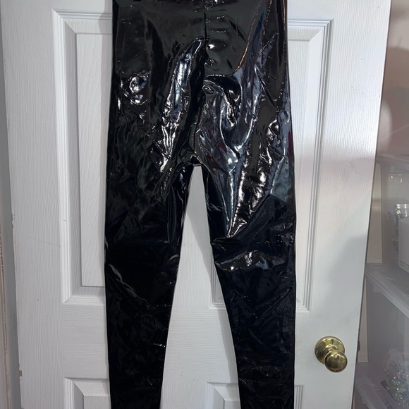 NWT COMMANDO Faux Patent Leather Legging with Perfect Control - SLG25 Sz L - Picture 6 of 9